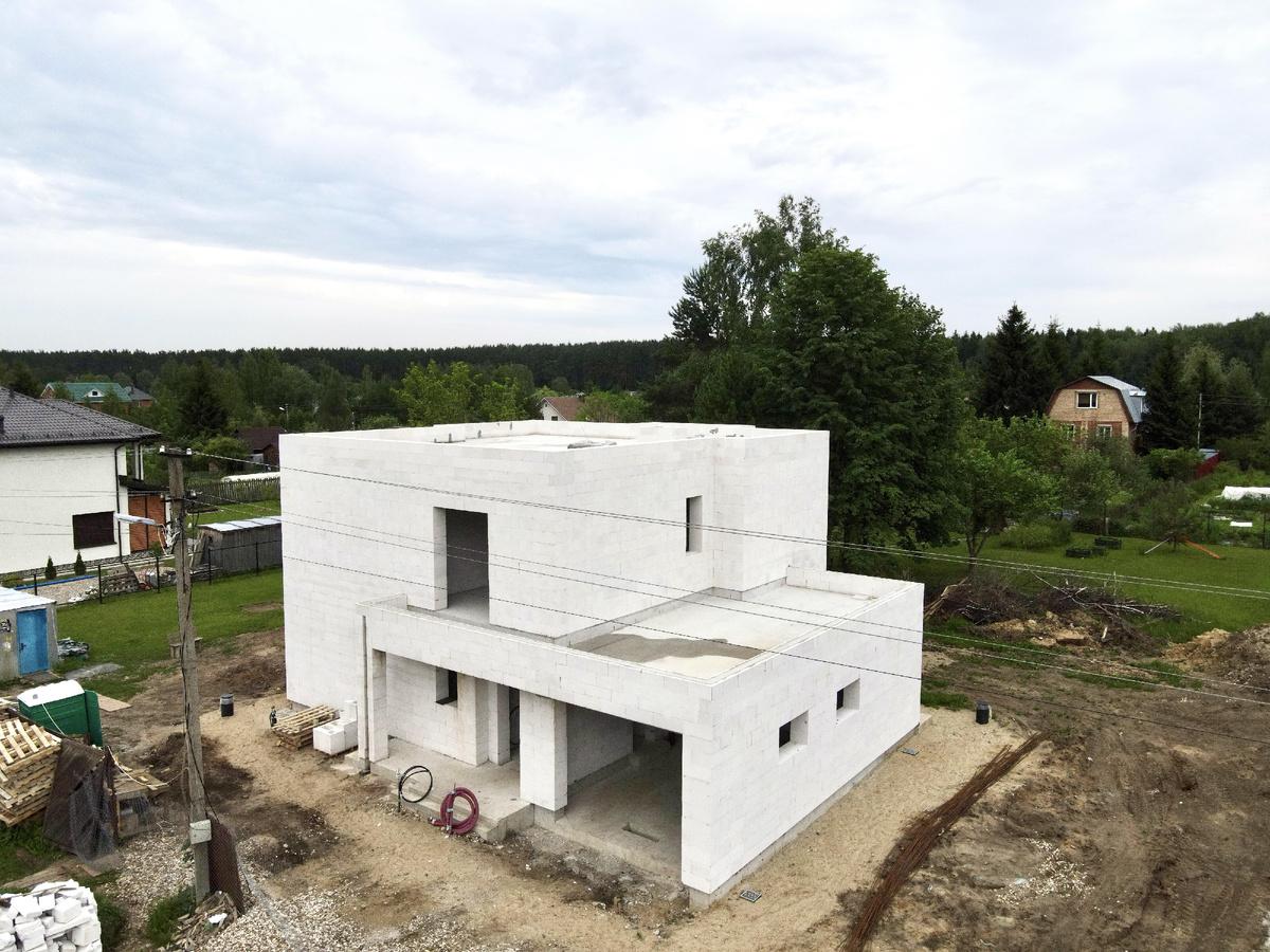 Кладка газобетона